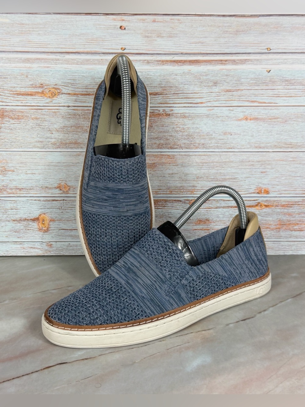 New listing!! UGG Sammy Knit Slip-On Sneakers in Blue Heather